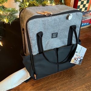Petunia Pickle Bottom Inter-Mix Backpack Graphite/Black